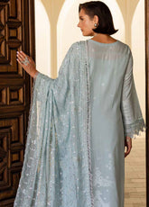 Nureh Embroidered Jacquard Lawn Suits Unstitched 3 Piece - NU25EL NE-154